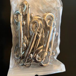 Metal Double Ended Clips - New 9 pk